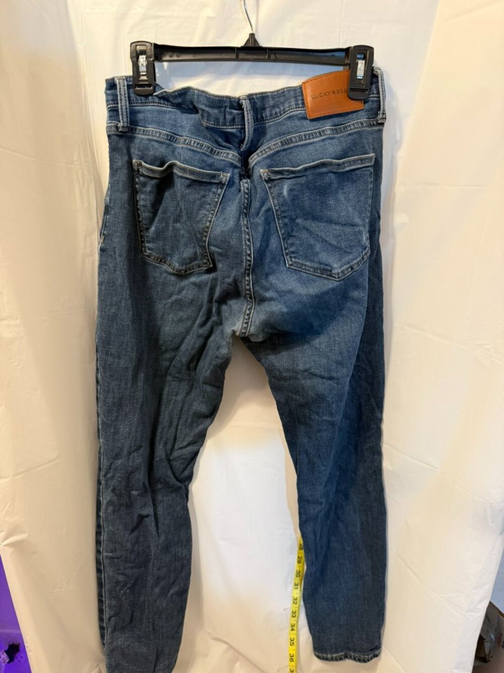 Lucky Brand Blue Skinny Jeans Size 14/32R - Picture 3 of 3